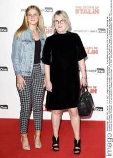 Grace Teale und Sylvestra Le Touzel bei der Premiere des Kinofilms The Death of Stalin im Curzon Chelsea Cinema. London, 17.10.2017 Grace Teale, Sylvestra Le Touzel