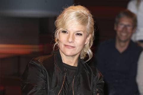 Ina Müller bei der Aufzeichnung der ZDF-Talkshow Markus Lanz im Studio Stahltwiete. Hamburg, 18.10.2017