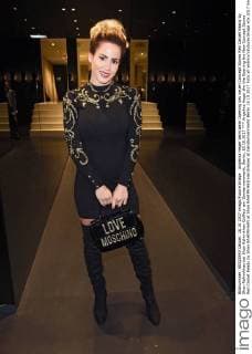 Angelina Heger beim beim Opening des neuen Concept Stores Red Carpet Ready by Shan Rahimkhan bei Shan Rahimkhan Coiffeur am Gendarmenmarkt. Berlin, 18.10.2017