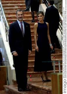 King Felipe VI of Spain and Queen Letizia attend the traditional concert of the Pricness of Asturias Awards at the Principe Felipe Auditorium in Oviedo, Asturias, Spain, 19 October 2017. Traditional Pricess of Asturias Awards concert !ACHTUNG: NUR REDAKTIONELLE NUTZUNG!  Copyright: xChemaxMoyax OVI002 20171019-636440441917149982