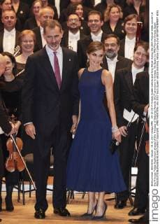 19-10-2017 Oviedo Queen Letizia and King Felipe during the 26th Musical Week concert at the Principe Felipe Auditorium ahaead of the Princess of Asturias Awards 2017 ceremony in Oviedo. No Spain (c) PPE Thorton Oviedo Spain  Copyright: xPPE THORTONx