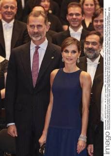 19-10-2017 Oviedo Queen Letizia and King Felipe during the 26th Musical Week concert at the Principe Felipe Auditorium ahaead of the Princess of Asturias Awards 2017 ceremony in Oviedo. No Spain (c) PPE Thorton Oviedo Spain  Copyright: xPPE THORTONx