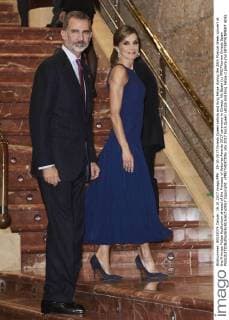 19-10-2017 Oviedo Queen Letizia and King Felipe during the 26th Musical Week concert at the Principe Felipe Auditorium ahaead of the Princess of Asturias Awards 2017 ceremony in Oviedo. No Spain (c) PPE Thorton Oviedo Spain  Copyright: xPPE THORTONx
