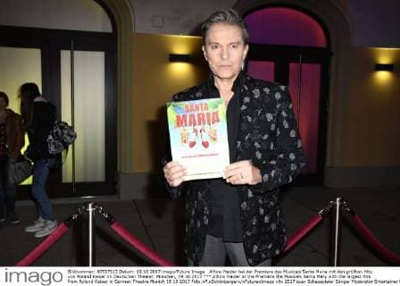Alfons Haider bei der Premiere des Musicals Santa Maria mit den größten Hits von Roland Kaiser im Deutschen Theater. München, 19.10.2017