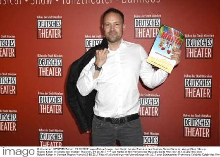Leo Martin bei der Premiere des Musicals Santa Maria mit den größten Hits von Roland Kaiser im Deutschen Theater. München, 19.10.2017