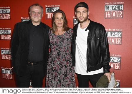 Gast, Marie Theres Kroetz-Relin, Ricardo Weininger Ricky Reason bei der Premiere des Musicals Santa Maria mit den größten Hits von Roland Kaiser im Deutschen Theater. München, 19.10.2017