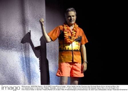 Alfons Haider bei der Premiere des Musicals Santa Maria mit den größten Hits von Roland Kaiser im Deutschen Theater. München, 19.10.2017