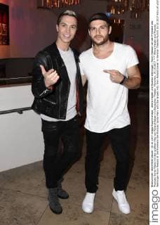 Alfons Haider und Ricardo Weininger Ricky Reason bei der Premiere des Musicals Santa Maria mit den größten Hits von Roland Kaiser im Deutschen Theater. München, 19.10.2017
