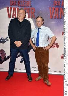 Richard Claus und Wigald Boning bei der Premiere des Kinofilms Der kleine Vampir im Kino in der Kulturbrauerei. Berlin, 21.10.2017