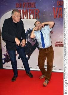 Richard Claus und Wigald Boning bei der Premiere des Kinofilms Der kleine Vampir im Kino in der Kulturbrauerei. Berlin, 21.10.2017
