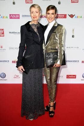 Wolke Hegenbarth und ihre Mutter Gabi bei der Verleihung Goldene Bild der Frau am 21.10.2017 in Hamburg Goldene Bild der Frau Verleihung 2017 in Hamburg