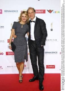 artin Brambach und Christina Sommer bei der Verleihung Goldene Bild der Frau am 21.10.2017 in Hamburg Goldene Bild der Frau Verleihung 2017 in Hamburg
