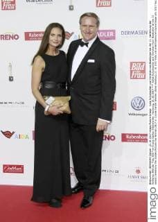 Julia Schumacher und Christian von Boetticher bei der 11. Verleihung der Goldenen Bild der Frau 2017 im Cruise Center Steinwerder. Hamburg, 21.10.2017