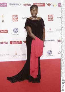 Auma Obama bei der 11. Verleihung der Goldenen Bild der Frau 2017 im Cruise Center Steinwerder. Hamburg, 21.10.2017