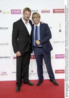 Martin Gruber und Andre Eisermann bei der 11. Verleihung der Goldenen Bild der Frau 2017 im Cruise Center Steinwerder. Hamburg, 21.10.2017