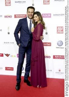 Alexander Mazza mit Gattin Viola bei der 11. Verleihung der Goldenen Bild der Frau 2017 im Cruise Center Steinwerder. Hamburg, 21.10.2017