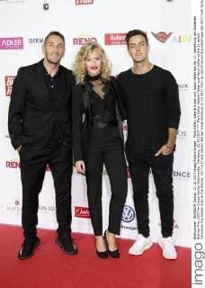 Mark Keller, Valerie Huber und Aaron Keller bei der 11. Verleihung der Goldenen Bild der Frau 2017 im Cruise Center Steinwerder. Hamburg, 21.10.2017