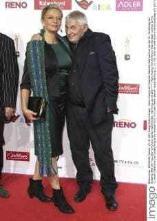 Heinz Hoenig mit Freundin Gabriele Gabi Lechner bei der 11. Verleihung der Goldenen Bild der Frau 2017 im Cruise Center Steinwerder. Hamburg, 21.10.2017