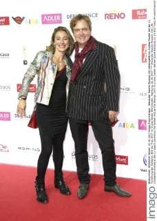 Alexander Sascha Wussow mit Lebensgefährtin Andrea Mostler bei der 11. Verleihung der Goldenen Bild der Frau 2017 im Cruise Center Steinwerder. Hamburg, 21.10.2017