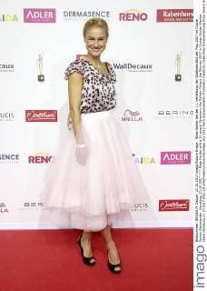 Rhea Harder bei der 11. Verleihung der Goldenen Bild der Frau 2017 im Cruise Center Steinwerder. Hamburg, 21.10.2017