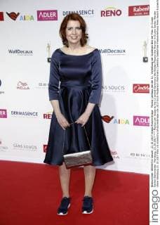 Monica Lierhaus bei der 11. Verleihung der Goldenen Bild der Frau im Cruise Center Steinwerder. Hamburg, 21.10.2017