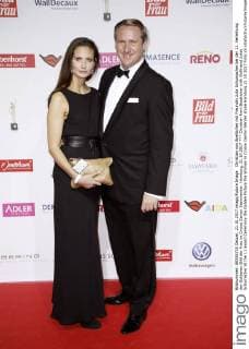 Christian von Boetticher mit Freundin Julia Schumacher bei der 11. Verleihung der Goldenen Bild der Frau im Cruise Center Steinwerder. Hamburg, 21.10.2017