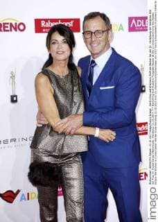 Gerit Kling und Ehemann Wolfram Becker bei der 11. Verleihung der Goldenen Bild der Frau im Cruise Center Steinwerder. Hamburg, 21.10.2017