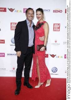 John Friedmann mit Freundin Tini Fuchs bei der 11. Verleihung der Goldenen Bild der Frau im Cruise Center Steinwerder. Hamburg, 21.10.2017
