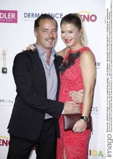 John Friedmann mit Freundin Tini Fuchs bei der 11. Verleihung der Goldenen Bild der Frau im Cruise Center Steinwerder. Hamburg, 21.10.2017
