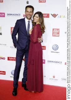 Alexander Mazza mit Ehefrau Viola Mazza bei der 11. Verleihung der Goldenen Bild der Frau im Cruise Center Steinwerder. Hamburg, 21.10.2017