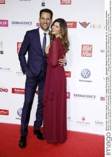 Alexander Mazza mit Ehefrau Viola Mazza bei der 11. Verleihung der Goldenen Bild der Frau im Cruise Center Steinwerder. Hamburg, 21.10.2017