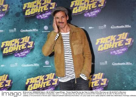 Florian David Fitz bei der Fack Ju Göhte 3 Film Premiere am 22.10.2017 in München Fack Ju Goehte 3 Filmpremiere in Muenchen, 2017