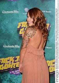 Tiger Kirchharz (Tänzerin) bei der Premiere von Fack Ju Göhte 3 Muenchen, Deutschland, 22.10.2017, Kino, Weltpremiere, Fack Ju Göhte 3,