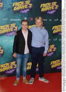 Philipp Franck und Anton Petzold bei der Weltpremiere von Fack Ju Göhte 3 Muenchen, Deutschland, 22.10.2017, Kino, Weltpremiere, Fack Ju Göhte 3,