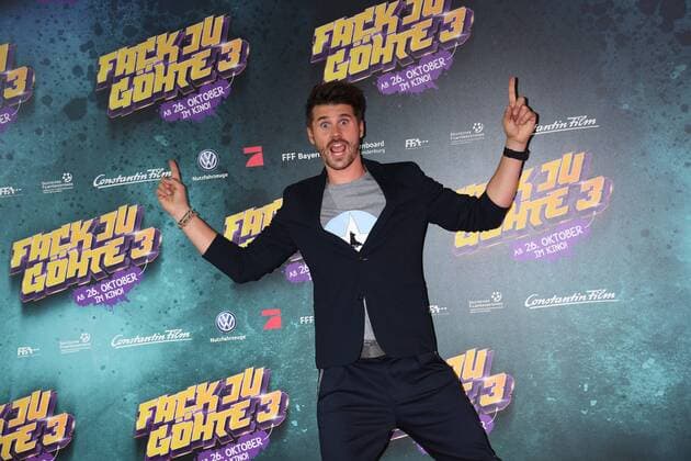 Thore Schölermann Weltpremiere Fack Ju Göhte 3 Mathäser Filmpalast Film, Kino, Fernsehen München 22. Oktober 2017