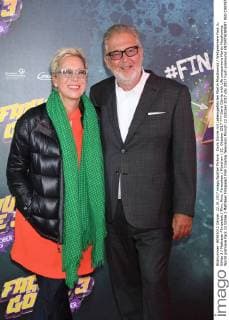 Doris Dörrie mit Lebensgefährten Martin Moszkowicz Weltpremiere Fack Ju Göhte 3 Mathäser Filmpalast Film, Kino, Fernsehen München 22. Oktober 2017