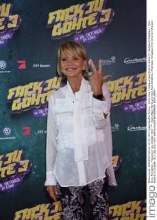 Uschi Glas Weltpremiere Fack Ju Göhte 3 Mathäser Filmpalast Film, Kino, Fernsehen München 22. Oktober 2017