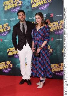 Elyas M«Barek und Jella Haase Weltpremiere Fack Ju Göhte 3 Mathäser Filmpalast Film, Kino, Fernsehen München 22. Oktober 2017