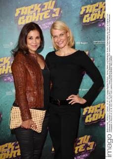 Karen Webb und Natascha Gruen, Filmpremiere von Fack Ju Goehte 3 im Mathaeser Filmpalast in Muenchen am 22.10.2017