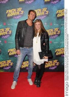Nina Eichinger und Fritz Meinikat, Filmpremiere von Fack Ju Goehte 3 im Mathaeser Filmpalast in Muenchen am 22.10.2017