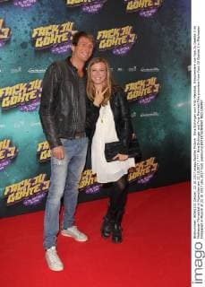 Nina Eichinger und Fritz Meinikat, Filmpremiere von Fack Ju Goehte 3 im Mathaeser Filmpalast in Muenchen am 22.10.2017