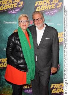 Doris Doerrie und Martin Moszkowicz (Constantin Film AG), Filmpremiere von Fack Ju Goehte 3 im Mathaeser Filmpalast in Muenchen am 22.10.2017