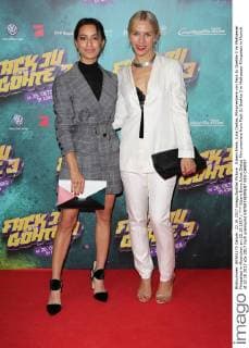 Gizem Emre, Julia Dietze, Filmpremiere von Fack Ju Goehte 3 im Mathaeser Filmpalast in Muenchen am 22.10.2017