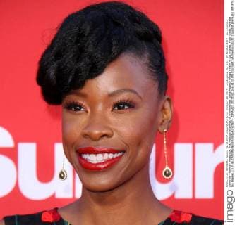 October 22, 2017 - Los Angeles, CA, U.S. - 22 October 2017 - Los Angeles, California - Karimah Westbrook. Ã¢â‚¬oeSuburbiconÃ¢â‚¬Â Premiere held at the Regency Village Theatre in Los Angeles. Photo Credit: AdMedia Los Angeles U.S. - ZUMAa123 20171022_zaa_a123_095 Copyright: xAdmediax