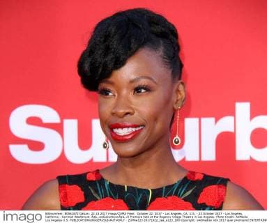 October 22, 2017 - Los Angeles, CA, U.S. - 22 October 2017 - Los Angeles, California - Karimah Westbrook. Ã¢â‚¬oeSuburbiconÃ¢â‚¬Â Premiere held at the Regency Village Theatre in Los Angeles. Photo Credit: AdMedia Los Angeles U.S. - ZUMAa123 20171022_zaa_a123_100 Copyright: xAdmediax