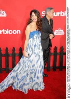 Amal Clooney, George Clooney at the Premiere of Paramount Pictures Suburbicon held at the Regency Village Theater in Westwood, CA, October 22, 2017.  Copyright: xJosephxMartinezx 33462_039JM