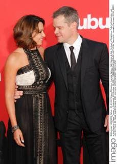 Luciana Damon, Matt Damon at the Premiere of Paramount Pictures Suburbicon held at the Regency Village Theater in Westwood, CA, October 22, 2017.  Copyright: xJosephxMartinezx 33462_060JM