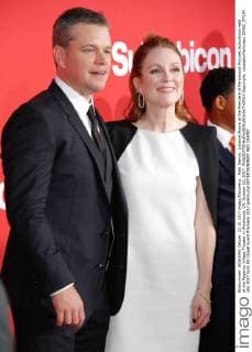 Matt Damon, Julianne Moore at the Premiere of Paramount Pictures Suburbicon held at the Regency Village Theater in Westwood, CA, October 22, 2017.  Copyright: xJosephxMartinezx 33462_072JM