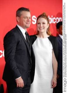 Matt Damon, Julianne Moore at the Premiere of Paramount Pictures Suburbicon held at the Regency Village Theater in Westwood, CA, October 22, 2017.  Copyright: xJosephxMartinezx 33462_073JM