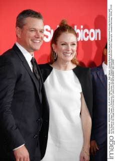 Matt Damon, Julianne Moore at the Premiere of Paramount Pictures Suburbicon held at the Regency Village Theater in Westwood, CA, October 22, 2017.  Copyright: xJosephxMartinezx 33462_074JM